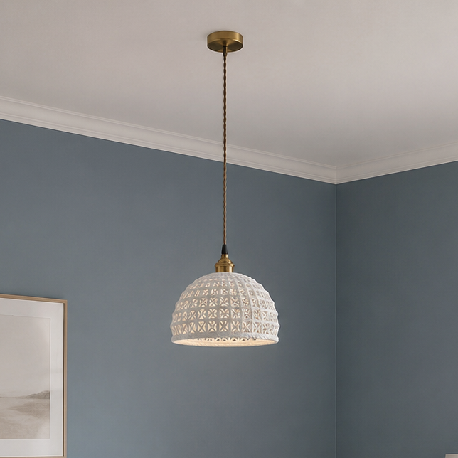 LUXELY japanese-inspired ceramic pendant light