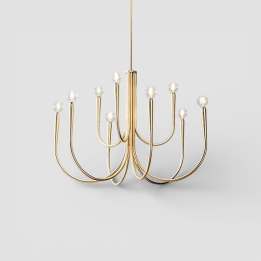 Designer metal candle pendant