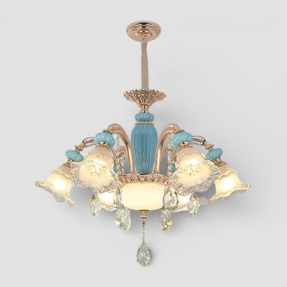 Lampadario in ceramica dal design moderno francese
