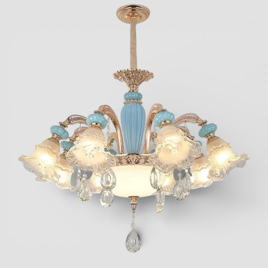 Lustre royal de luxe en cristal