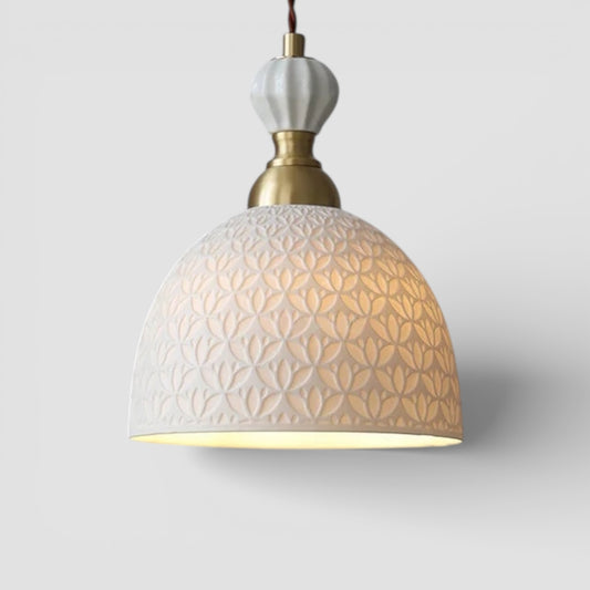 Franse moderne crème hanglamp