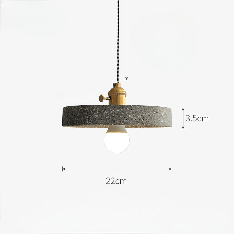 Moderne Cement Hanglamp