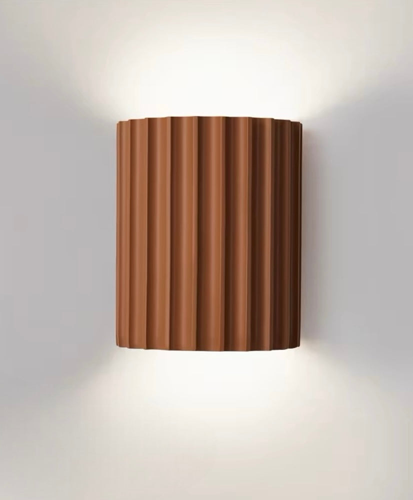 Resin modern wall lamp