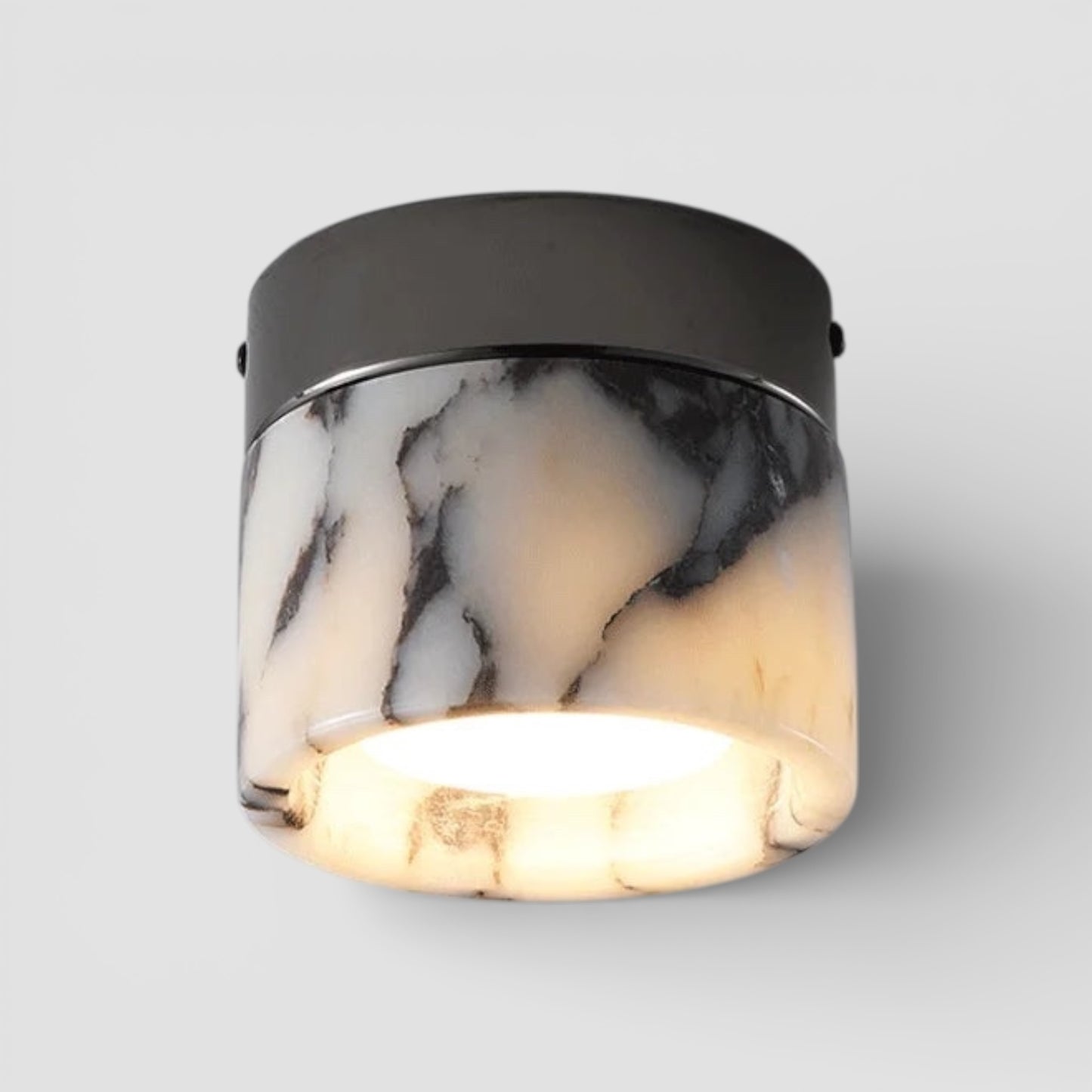 Alabaster stone nordic sconce