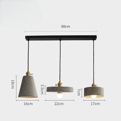 Moderne Cement Hanglamp