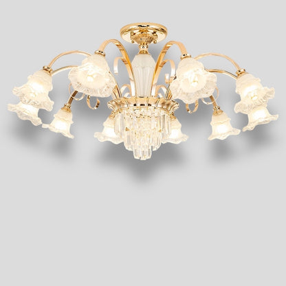 Gold European Chandelier