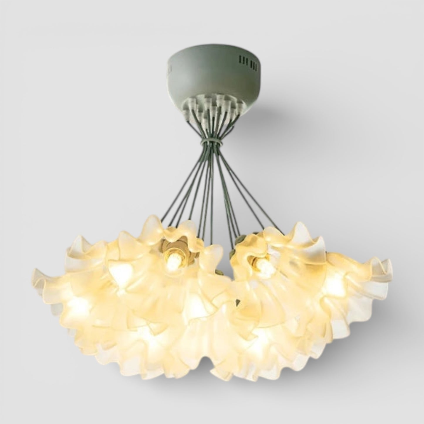 Lampada a sospensione moderna a 13 fiori