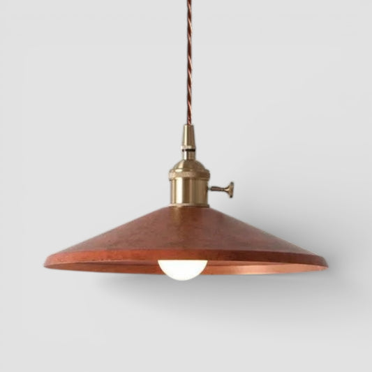 Industriell mässingspendellampa för restauranger