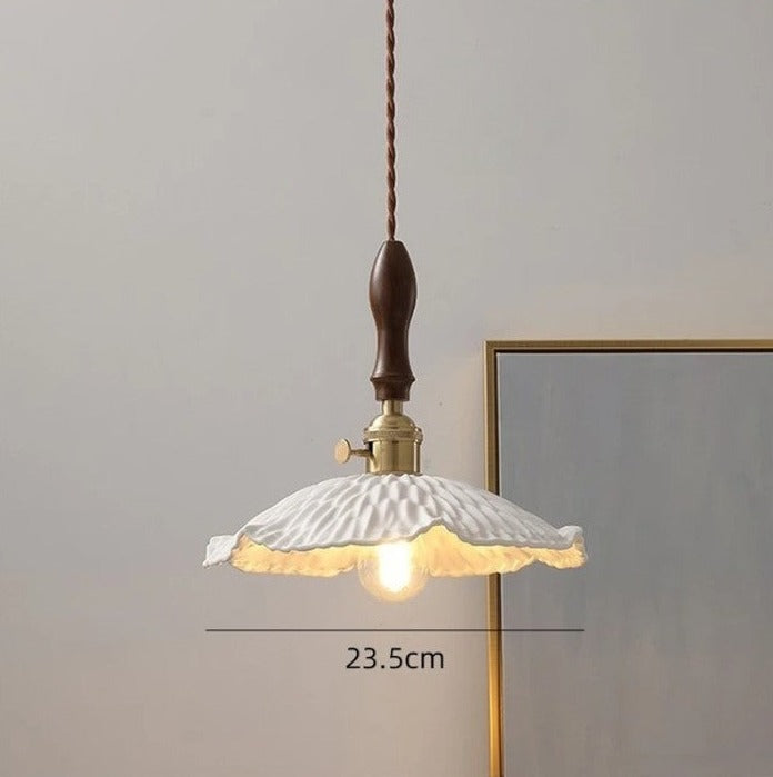 Japanse keramische hanglamp