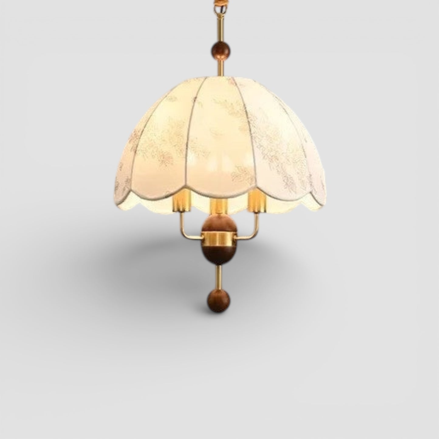 Lampada da soffitto vintage in stile rustico