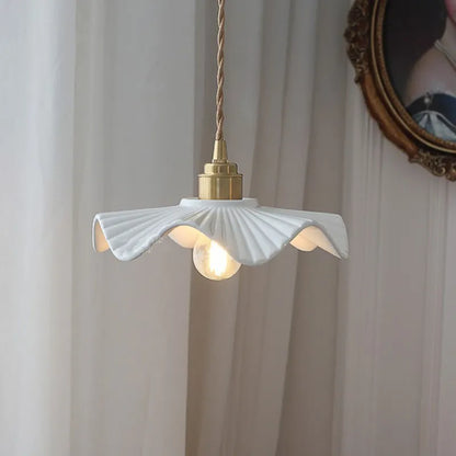 Japanse keramische hanglamp