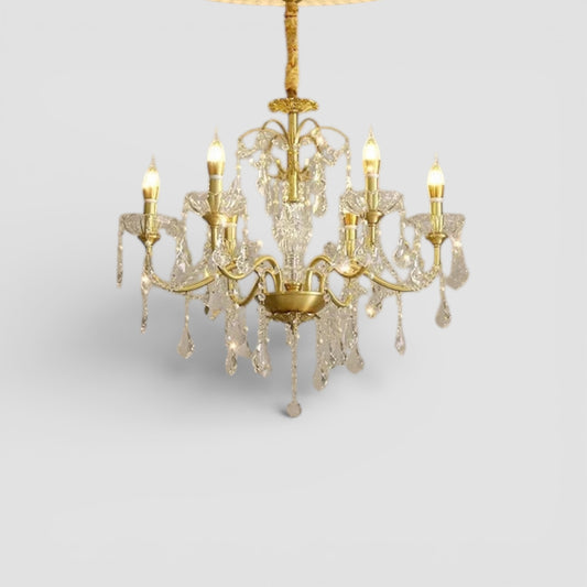 Parisian crystal room pendant