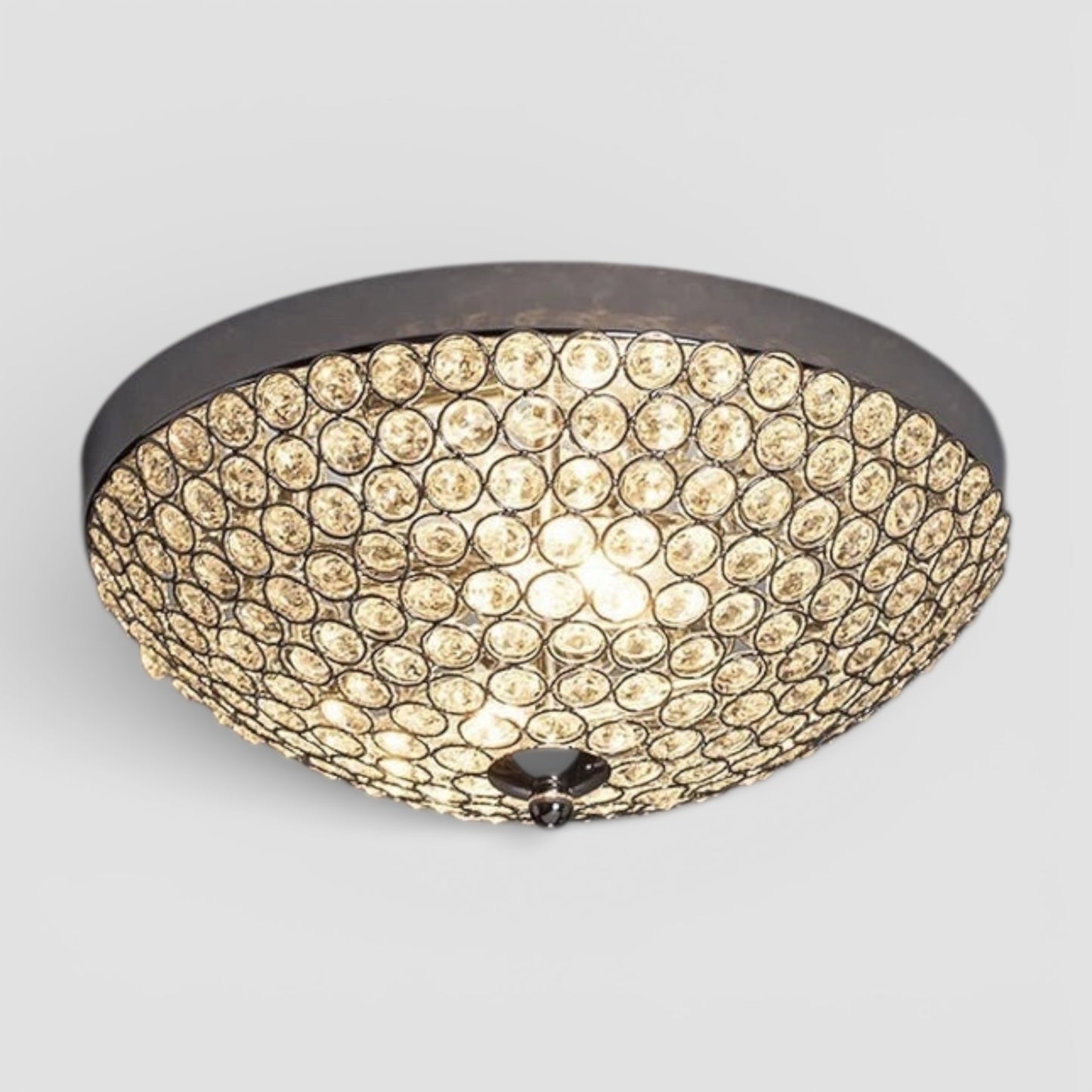 American crystal ceiling light for bedroom