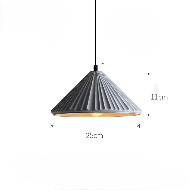 Modern Cement Pendant Light