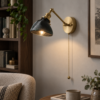 Scandinavische keramische wandlamp