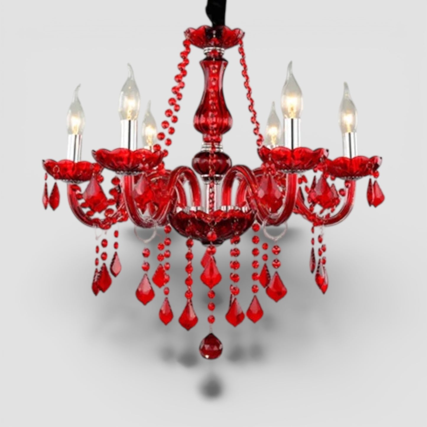 Vibrant luxury crystal chandelier
