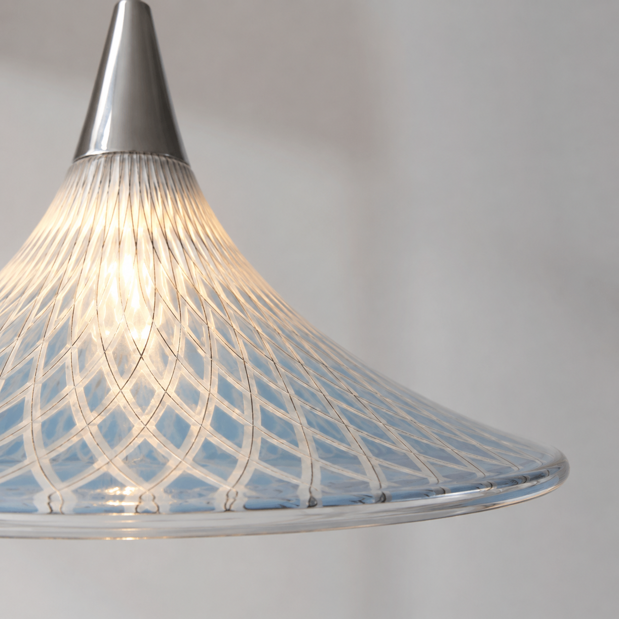 French mid-century pendant light