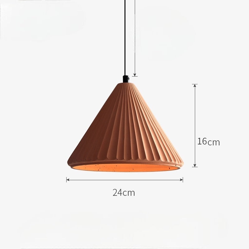 Modern Cement Pendant Light