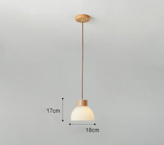 Nordic wooden ceiling chandelier for living room