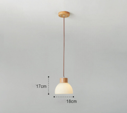 Nordic wooden ceiling chandelier for living room