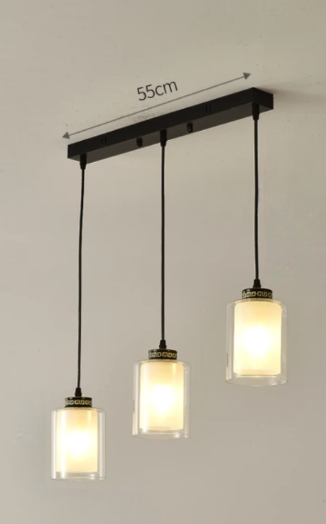 Nordic chandelier for high ceiling staircase