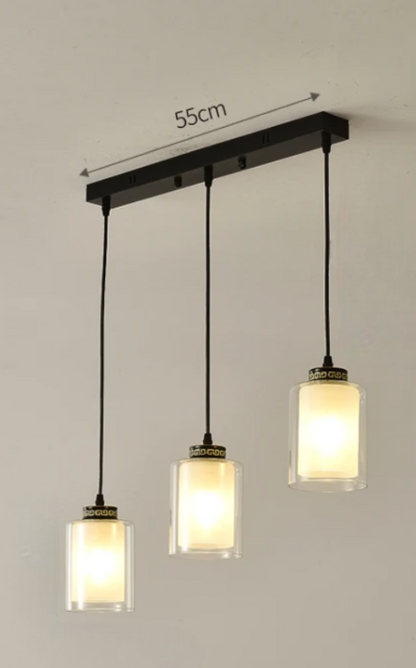 Nordic chandelier for high ceiling staircase