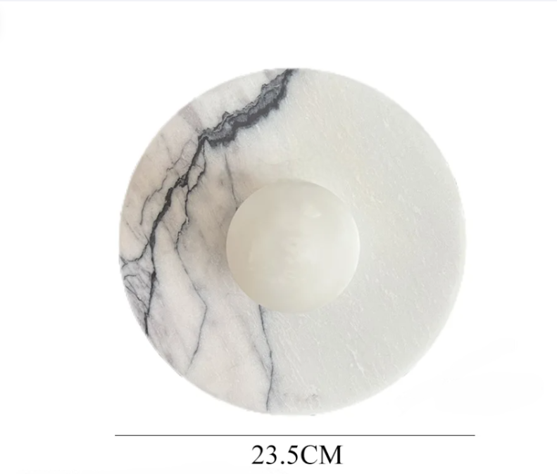 Applique murale en marbre albâtre