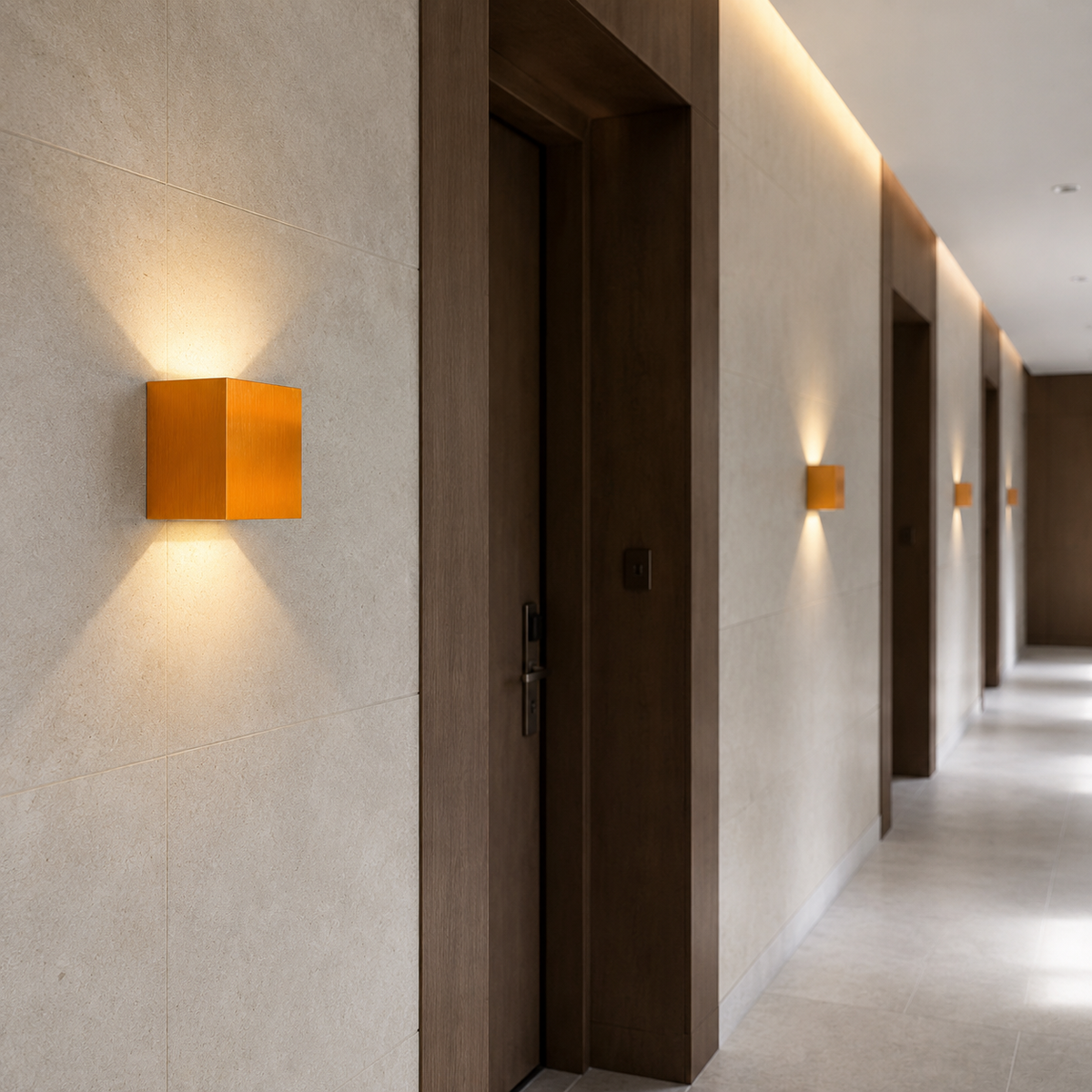 Aluminium Minimalist Wall Light