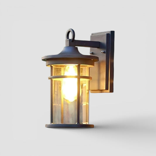 IP55 Outdoor waterproof clear glass shade lamp