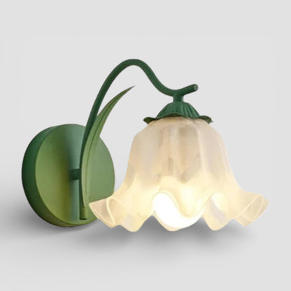 Aplique de diseño floral francés