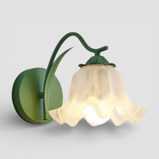 French flower design sconce