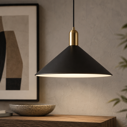 Minimalistische LED-Pendelleuchte für Esszimmer und Küche