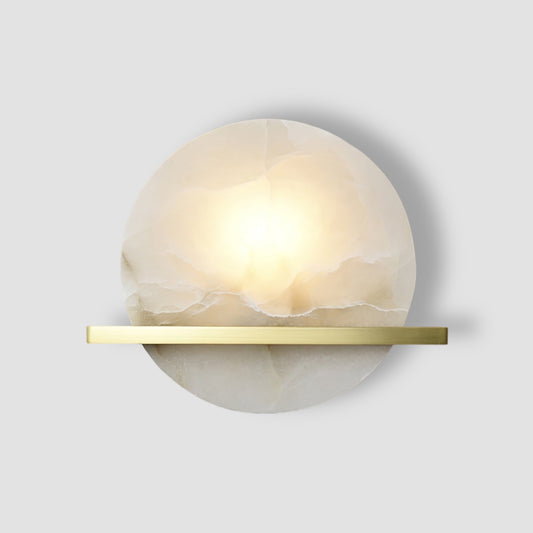 Marmeren wandlamp