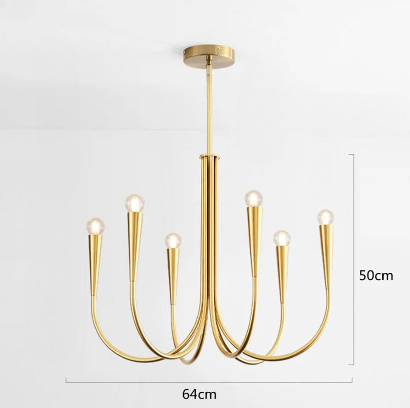 Designer metal candle pendant