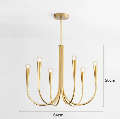 Designer metal candle pendant