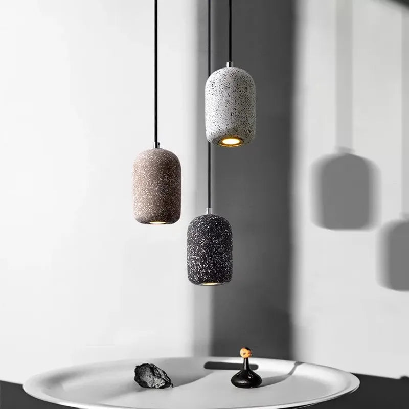 Cement deco hanglamp