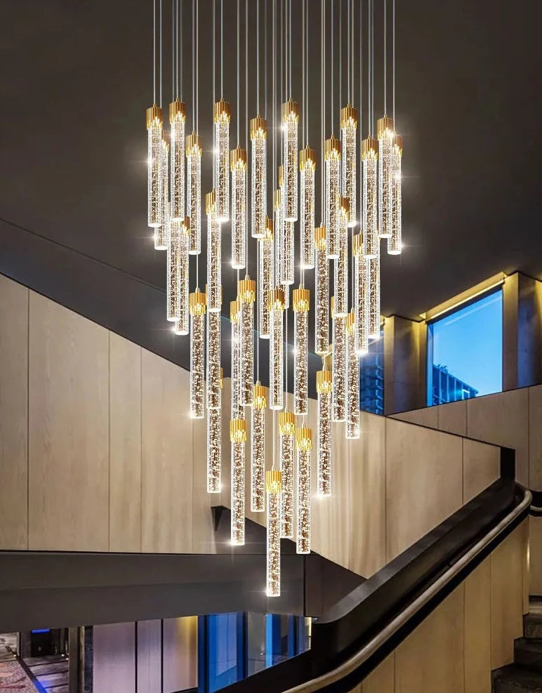 Nordic crystal villa chandelier