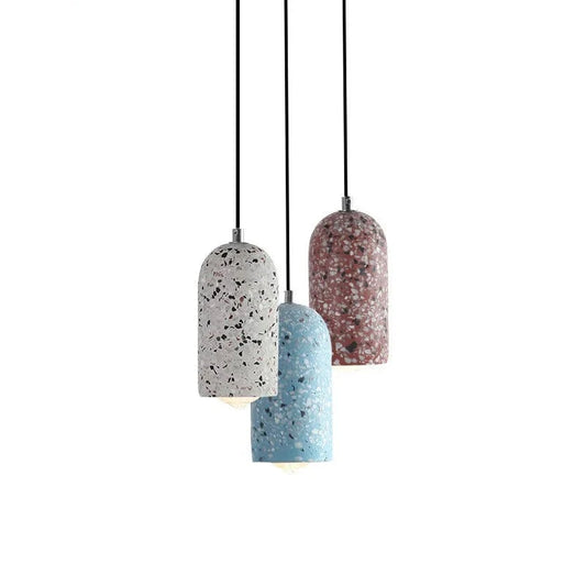 LUXELY nordic cement pendant lighting fixtures