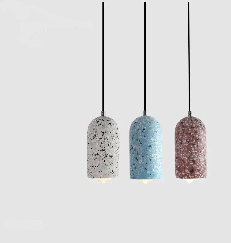 LUXELY nordic cement pendant lighting fixtures