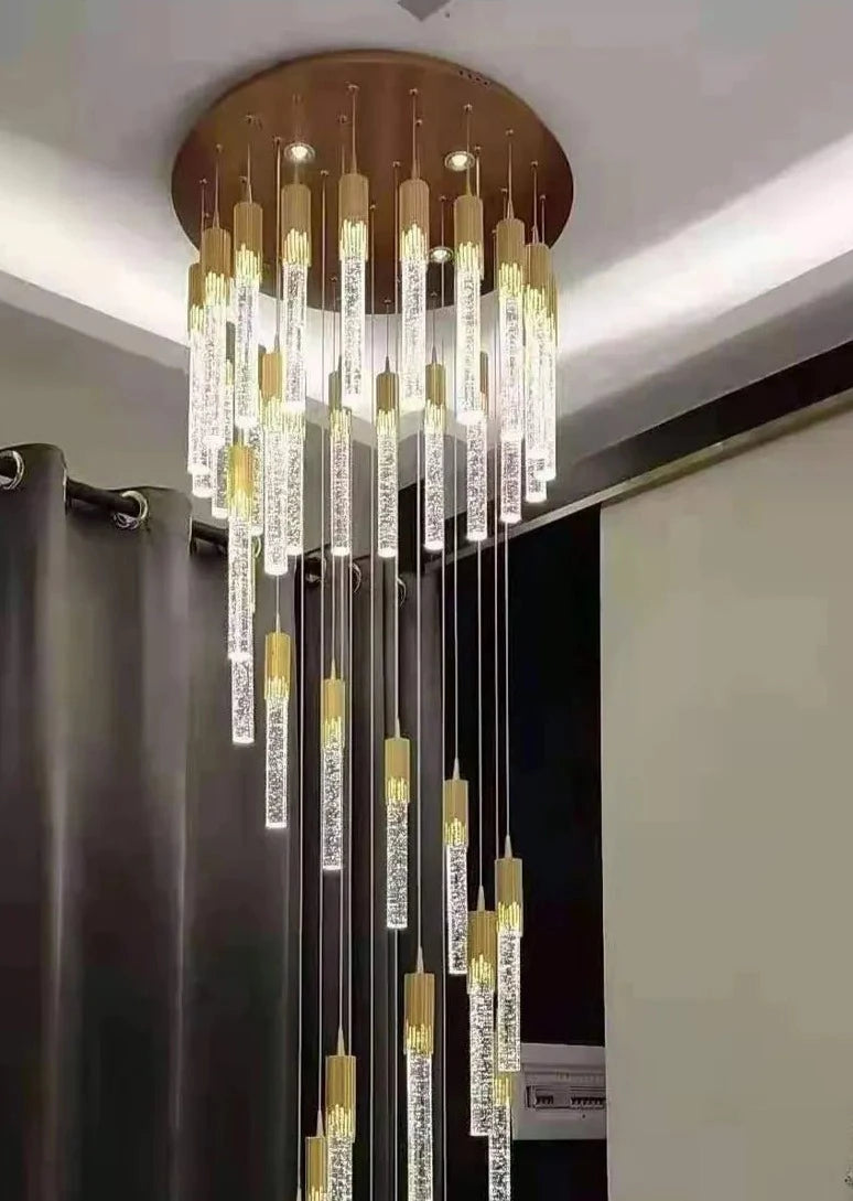 Nordic crystal villa chandelier