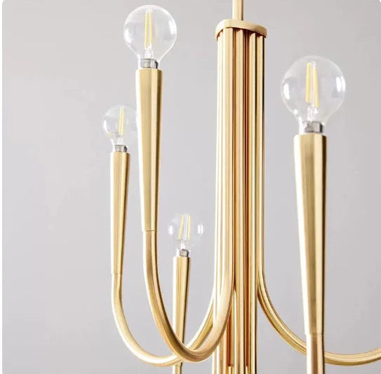 Designer metal candle pendant