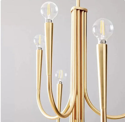 Designer metal candle pendant