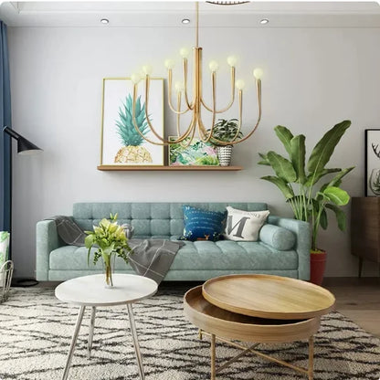 Designer metal candle pendant