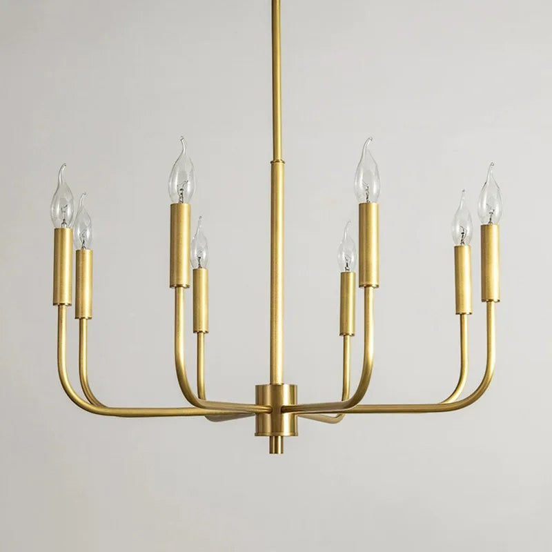 Pendentif minimaliste en cuivre de luxe