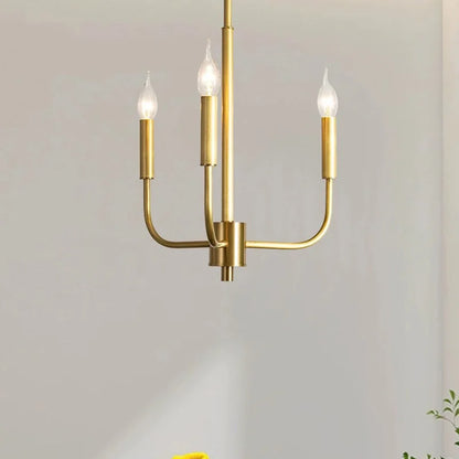 Pendentif minimaliste en cuivre de luxe