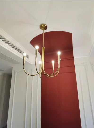 Designer metal candle pendant