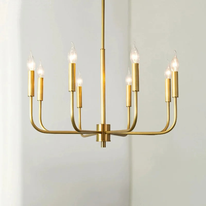 Pendentif minimaliste en cuivre de luxe