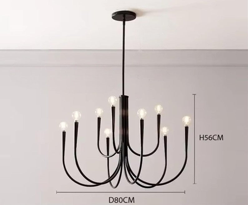 Designer metal candle pendant