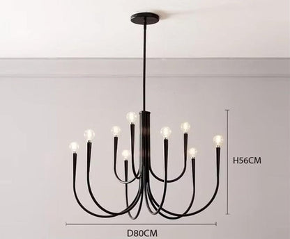 Designer metal candle pendant