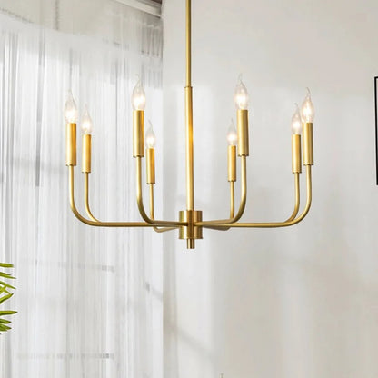 Pendentif minimaliste en cuivre de luxe